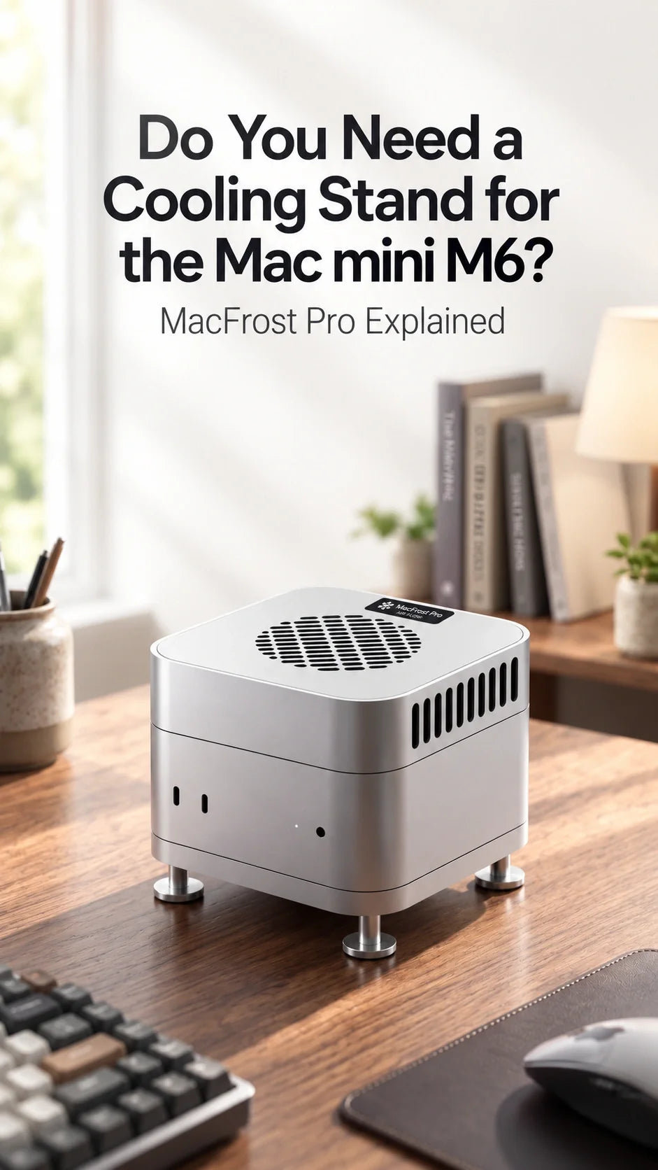 Mac mini M6に冷却スタンドは必要？MacFrost Proの実測と選び方