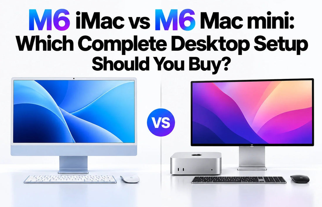 M6 Mac miniは本当に安い？iMacと「机を完成させる費用」で比較