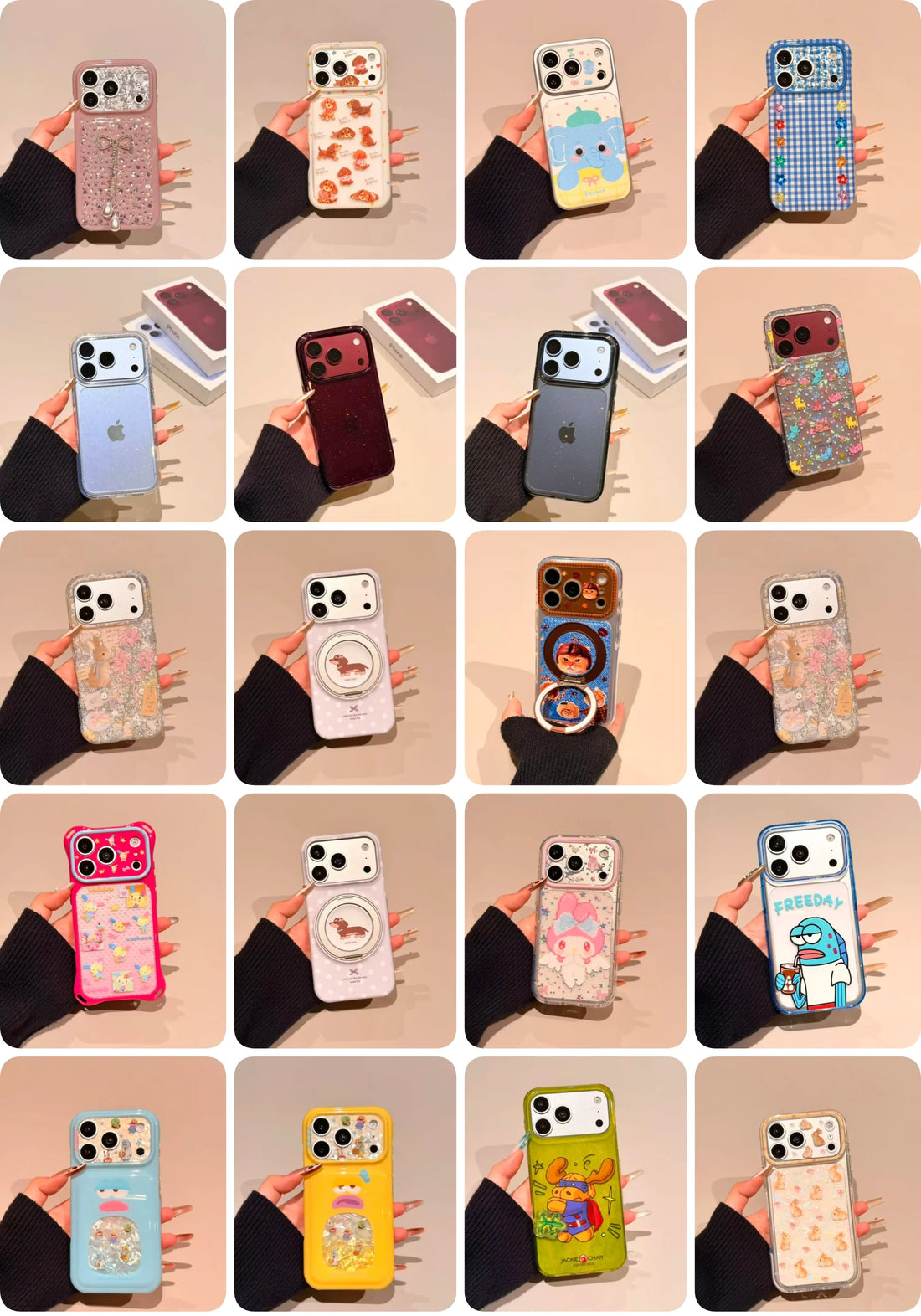 女の子に人気のかわいいiPhone 18 Proケース｜ZEERAの全デザインをチェック