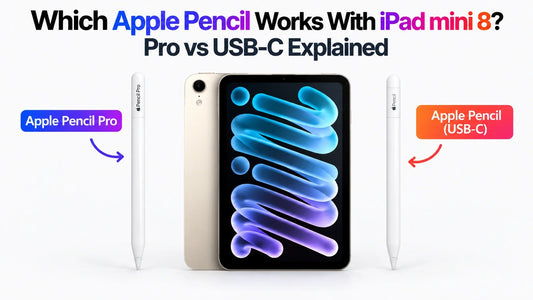 iPad mini 8対応Apple Pencilはどれ？Pro・USB‑Cの違いと第2世代の互換性