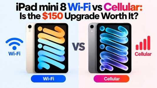 iPad mini 8はWi‑FiとCellularどっち？テザリング・GPS・通信費で選ぶ