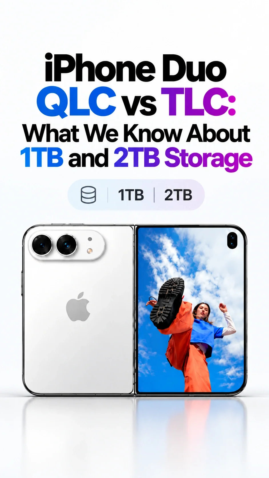 iPhone Duoの1TB・2TBはQLC？「512GBならTLC」と決める前に確認したいこと