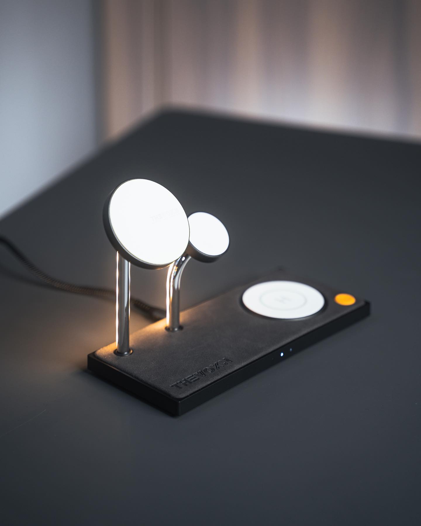 desktop charging station for iPhone Apple Watch AirPods and extra USB device