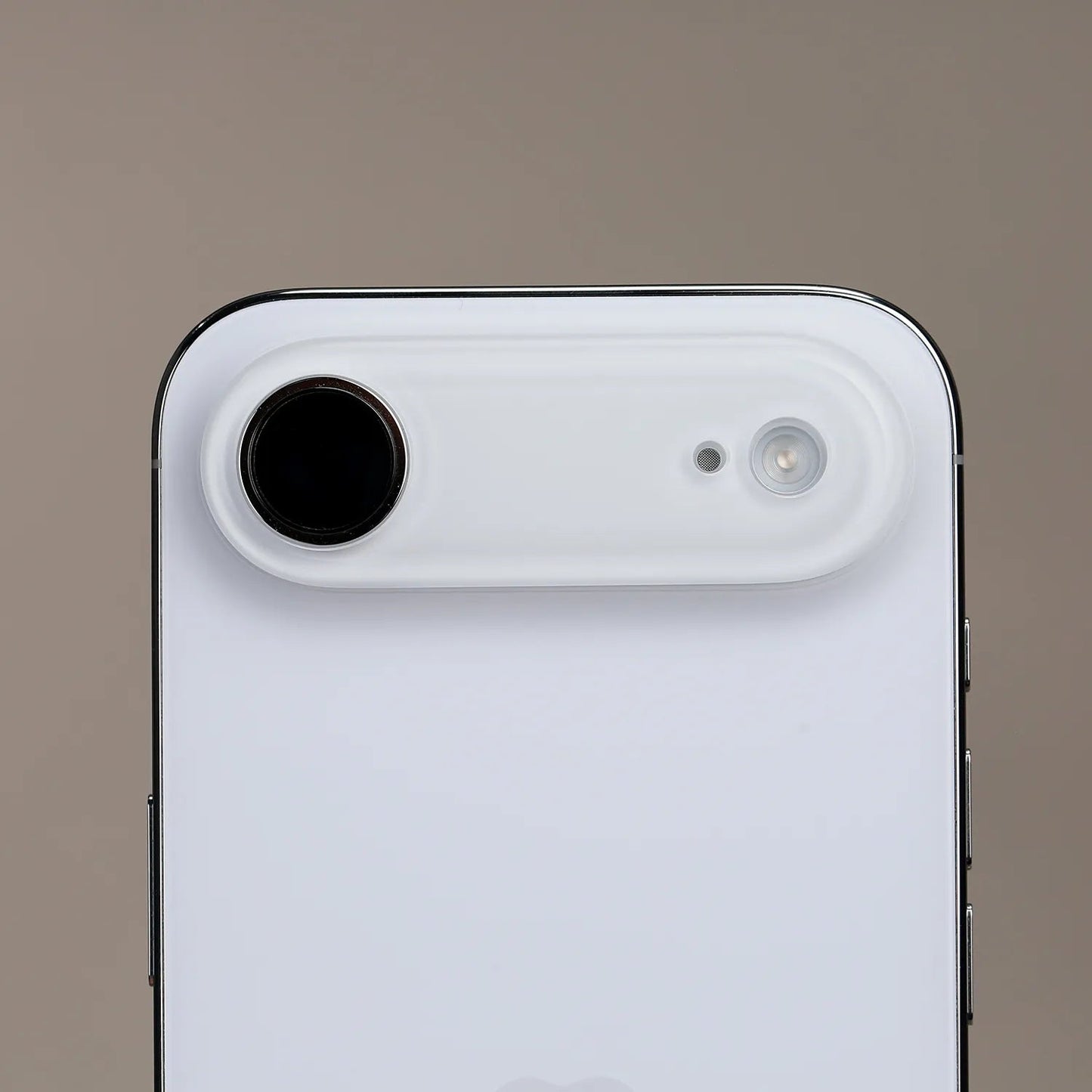 flat camera lens cover for iPhone Air no wobble design