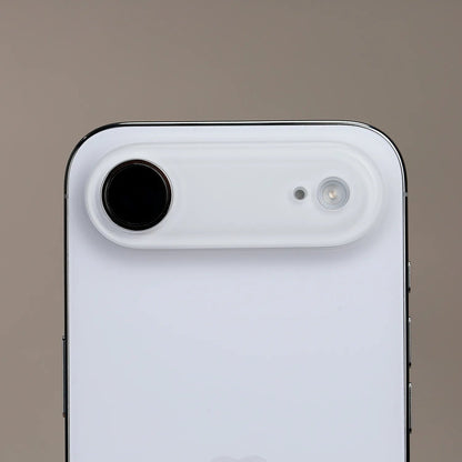 flat camera lens cover for iPhone Air no wobble design