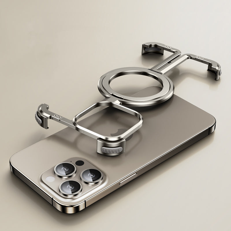 ZEERA アルミニウム合金 MagSafe対応 スタンド付き放熱ケース｜iPhone・Samsung対応