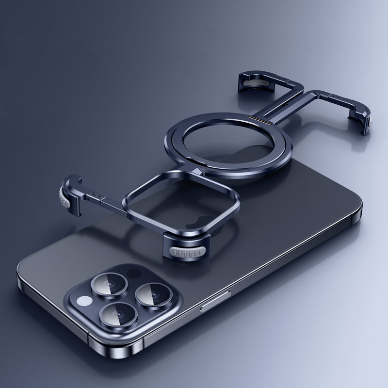 ZEERA アルミニウム合金 MagSafe対応 スタンド付き放熱ケース｜iPhone・Samsung対応