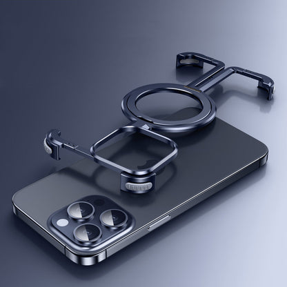 ZEERA アルミニウム合金 MagSafe対応 スタンド付き放熱ケース｜iPhone・Samsung対応