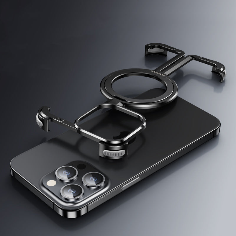ZEERA アルミニウム合金 MagSafe対応 スタンド付き放熱ケース｜iPhone・Samsung対応