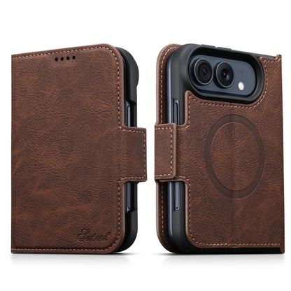 ZEERA FoldClasp Pro iPhone Duo용 케이스｜MagSafe 지원 가죽 질감 다이어리형·마그네틱 개폐·가로형 스탠드 포함