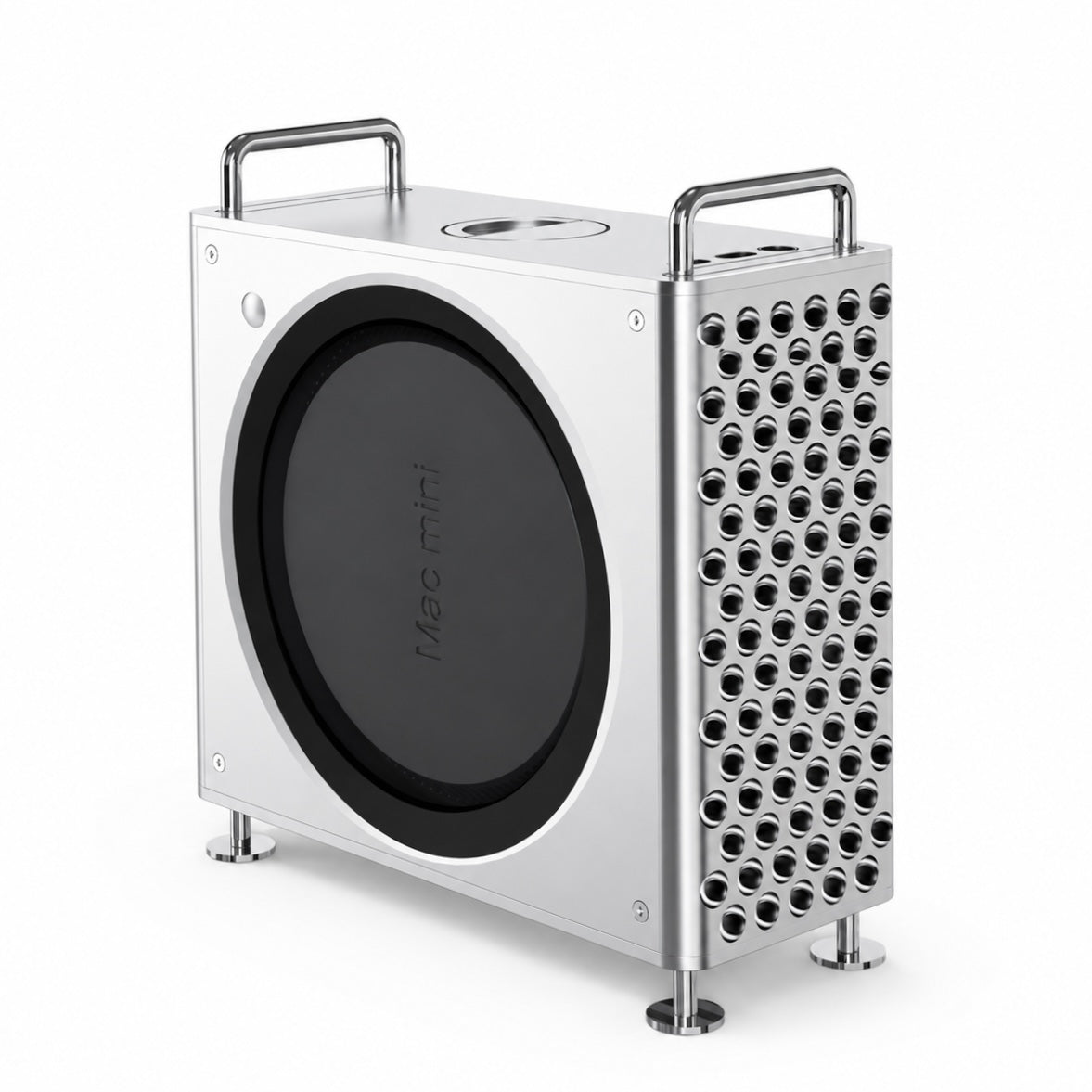 ZEERA MacForge Gen3 Mac mini m4 ケース｜CNCアルミ・Mac Pro風デザイン