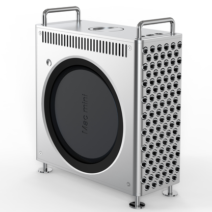 ZEERA MacForge Gen3 Mac mini m4 ケース｜CNCアルミ・Mac Pro風デザイン