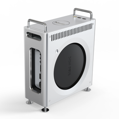 ZEERA MacForge Gen3 Mac mini m4 ケース｜CNCアルミ・Mac Pro風デザイン
