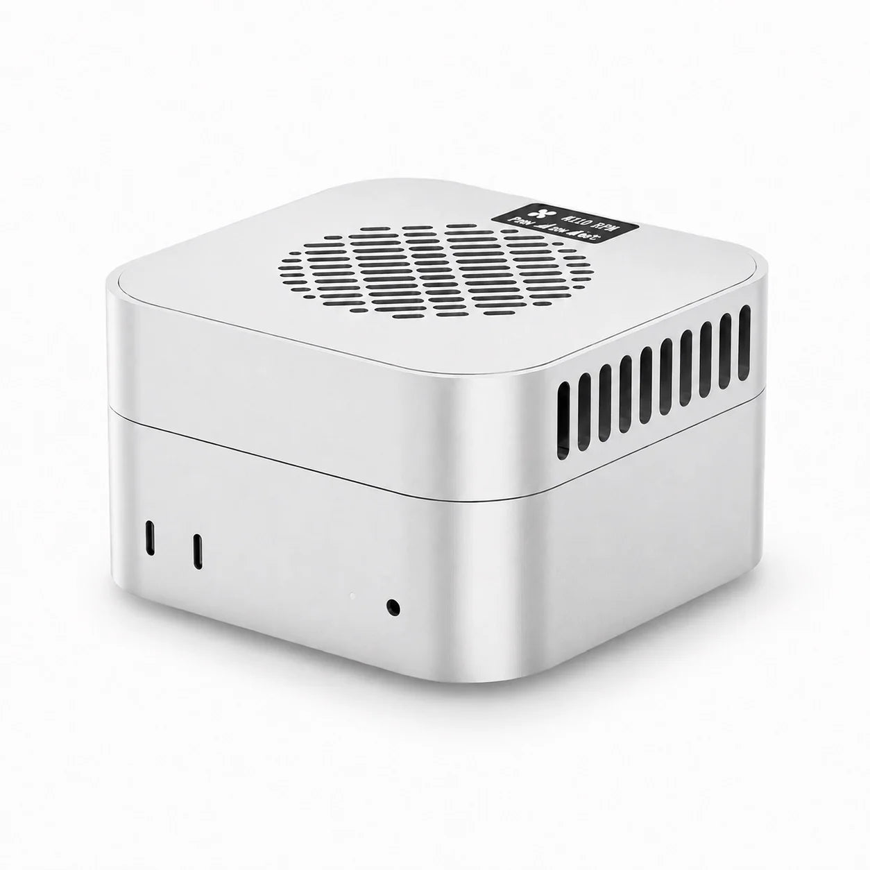 ZEERA MacFrost Pro：Mac mini M6 / M5 Pro / M4対応 30W ペルチェ式 CNCアルミ アクティブクーラー + スタンド