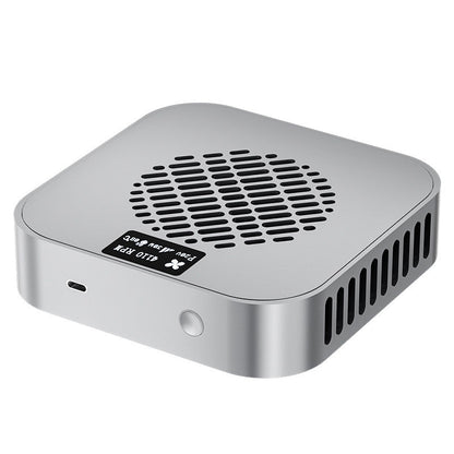 ZEERA MacFrost Pro：Mac mini M6 / M5 Pro / M4対応 30W ペルチェ式 CNCアルミ アクティブクーラー + スタンド