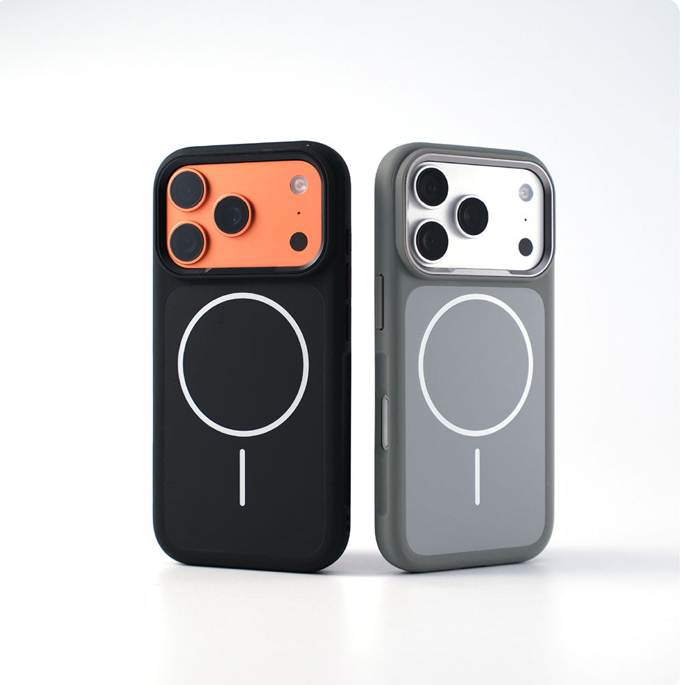 ZEERA MagDuoFrame Pro: MagSafe Case with Two-Tone Shockproof Silicone and PC Back for iPhone 18 Pro Max
