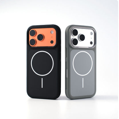 ZEERA MagDuoFrame Pro: MagSafe Case with Two-Tone Shockproof Silicone and PC Back for iPhone 18 Pro Max