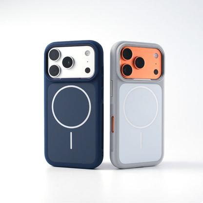 ZEERA MagDuoFrame Pro: MagSafe Case with Two-Tone Shockproof Silicone and PC Back for iPhone 18 Pro Max