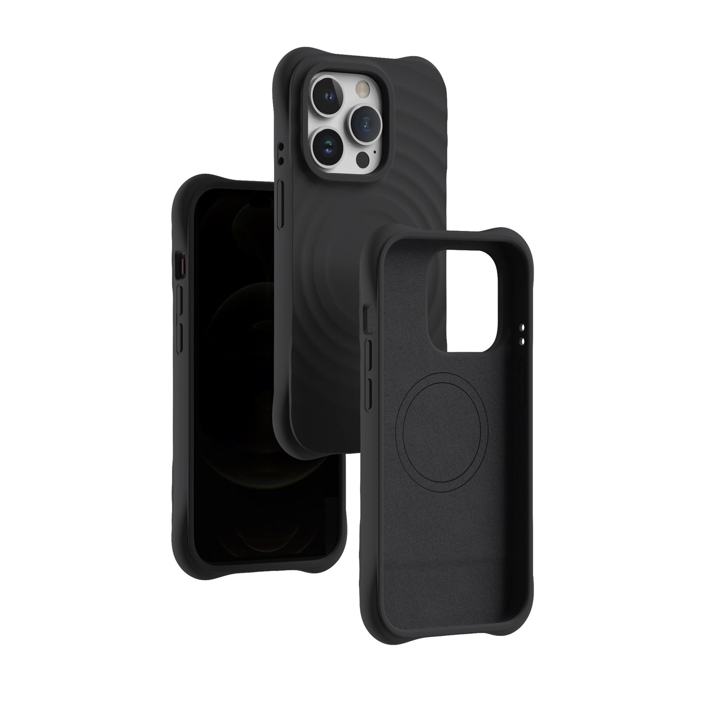 ZEERA MagRipple Pro: Ripple Design MagSafe Case for iPhone 17 Pro Max, iPhone 18 Pro Max