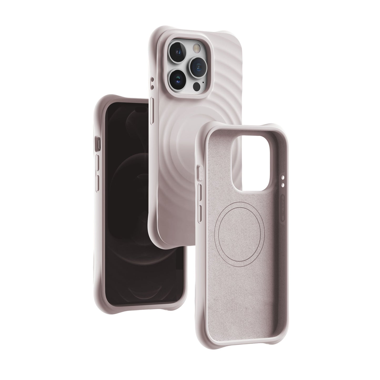ZEERA MagRipple Pro: Ripple Design MagSafe Case for iPhone 17 Pro Max, iPhone 18 Pro Max