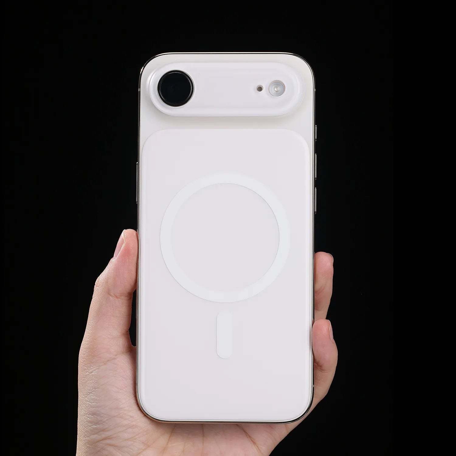 strong magnetic array MagSafe plate for iPhone Air secure attachment