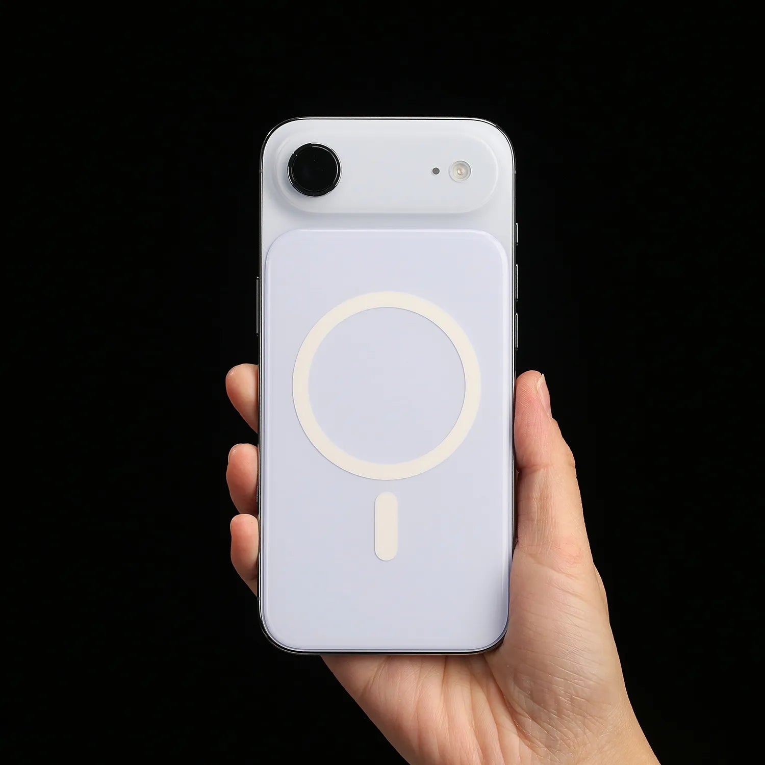 strong magnetic array MagSafe plate for iPhone Air secure attachment