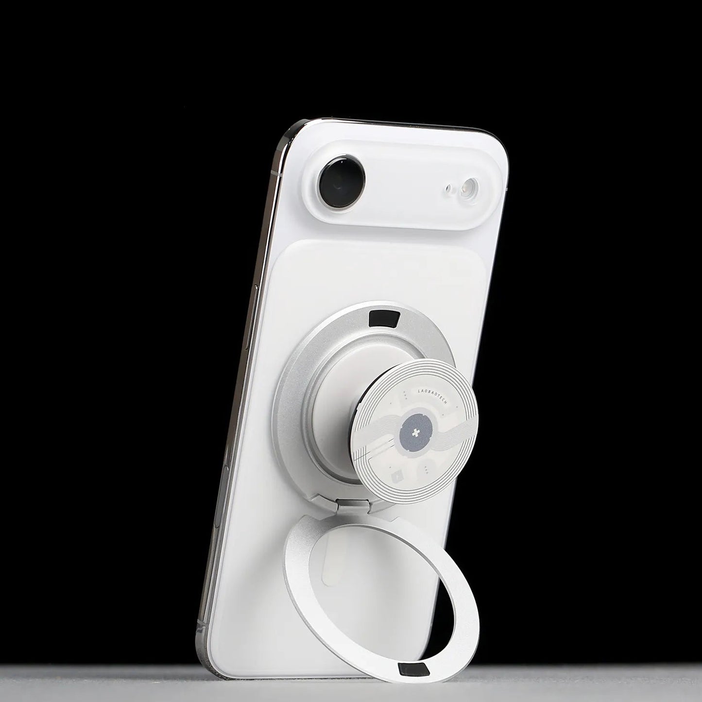 magnetic back plate for iPhone Air better hold on MagSafe Airbag Stand