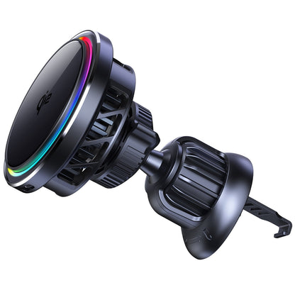 Qi2 certified MagSafe compatible car phone mount wireless charger