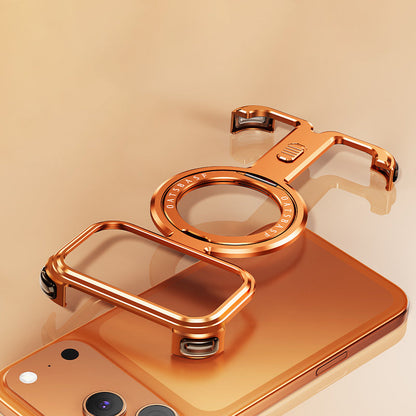 ZEERA アルミニウム合金 MagSafe対応 スタンド付き放熱ケース｜iPhone・Samsung対応