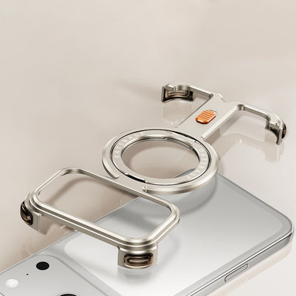 ZEERA アルミニウム合金 MagSafe対応 スタンド付き放熱ケース｜iPhone・Samsung対応