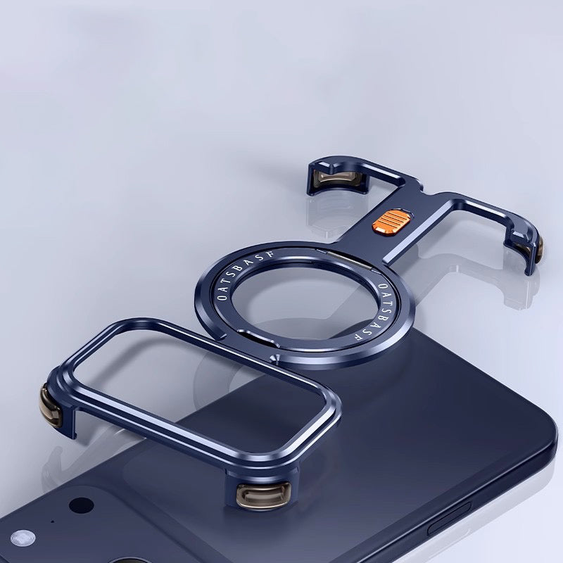 ZEERA アルミニウム合金 MagSafe対応 スタンド付き放熱ケース｜iPhone・Samsung対応