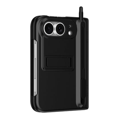 Etui ZEERA FoldPen Pro do iPhone Duo | Z rysikiem, podstawką, hartowanym szkłem i ochroną zawiasów