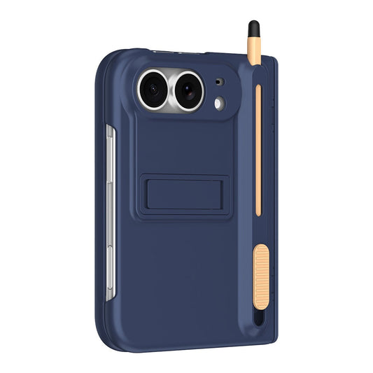 Etui ZEERA FoldPen Pro do iPhone Duo | Z rysikiem, podstawką, hartowanym szkłem i ochroną zawiasów