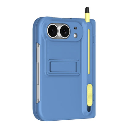 Etui ZEERA FoldPen Pro do iPhone Duo | Z rysikiem, podstawką, hartowanym szkłem i ochroną zawiasów