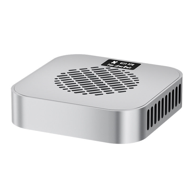 ZEERA MacFrost Pro：Mac mini M6 / M5 Pro / M4対応 30W ペルチェ式 CNCアルミ アクティブクーラー + スタンド