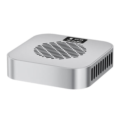 ZEERA MacFrost Pro：Mac mini M6 / M5 Pro / M4対応 30W ペルチェ式 CNCアルミ アクティブクーラー + スタンド