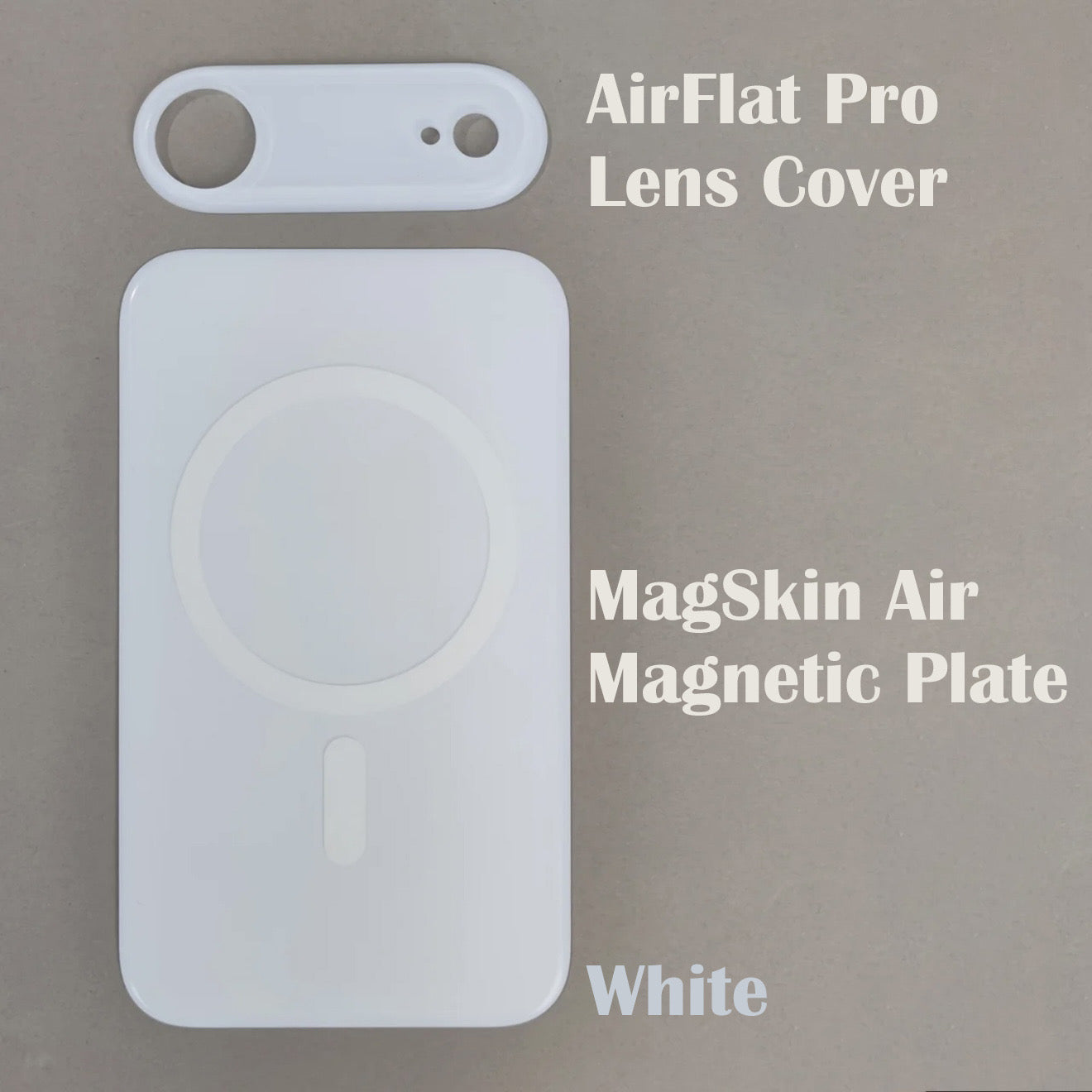 1.1mm ultra thin magnetic plate for iPhone Air barely there feel
