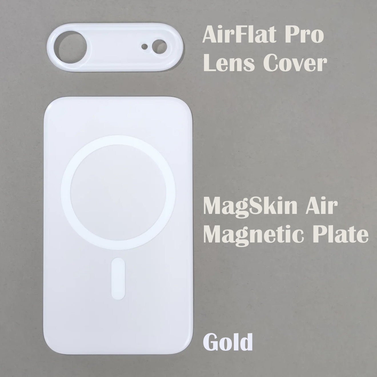 1.1mm ultra thin magnetic plate for iPhone Air barely there feel