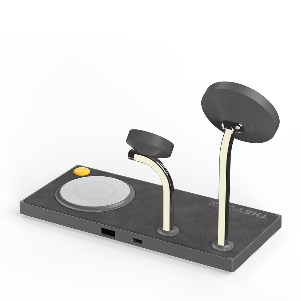 premium multi device wireless charging station for Apple ecosystem MagSafe stand