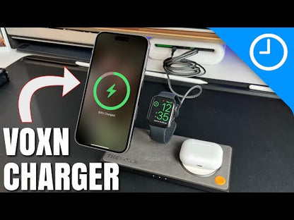 ZEERA x THEVOXN 5-in-1 듀얼 MagSafe 충전 스탠드｜iPhone・Apple Watch・AirPods 호환