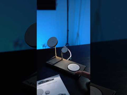 ZEERA x THEVOXN 5-in-1 듀얼 MagSafe 충전 스탠드｜iPhone・Apple Watch・AirPods 호환
